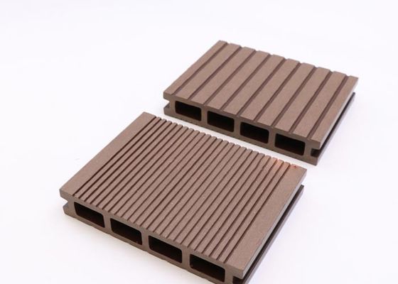 Decking composto plástico de madeira composto das placas de plataforma de 140x25mm para o jardim