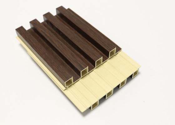 Instale rapidamente o revestimento à prova de fogo do painel de parede de WPC para a decoração interior 192mm x 14mm