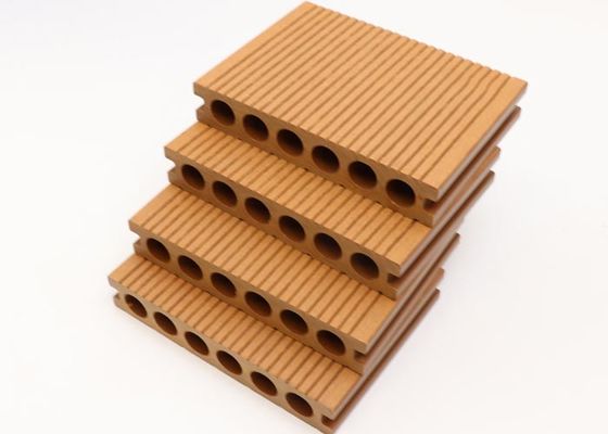 Telhas compostas plásticas do Decking da madeira exterior impermeável do Decking de WPC