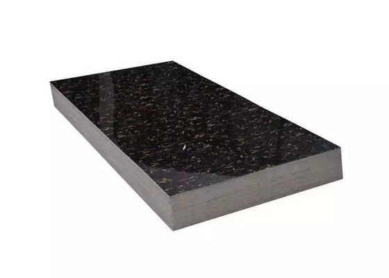 Folha alternativa do mármore UV impermeável resistente UV da decoração da parede para o banheiro
