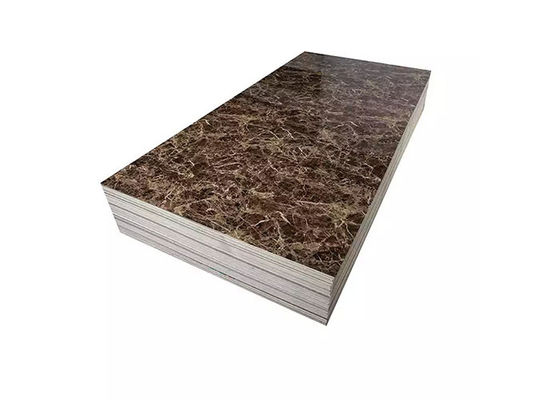 Folha alternativa do mármore UV impermeável resistente UV da decoração da parede para o banheiro