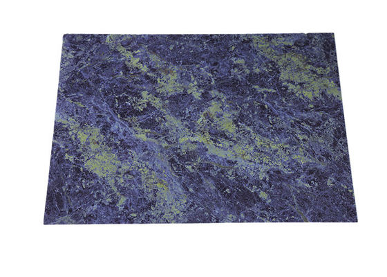 Folha alternativa do mármore UV impermeável resistente UV da decoração da parede para o banheiro