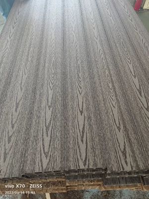Não revestimento projetado da madeira de carvalho do deslizamento WPC Decking exterior impermeável