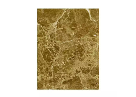 Folha 3D do mármore do PVC da decoração das paredes interiores que imprime a placa UV