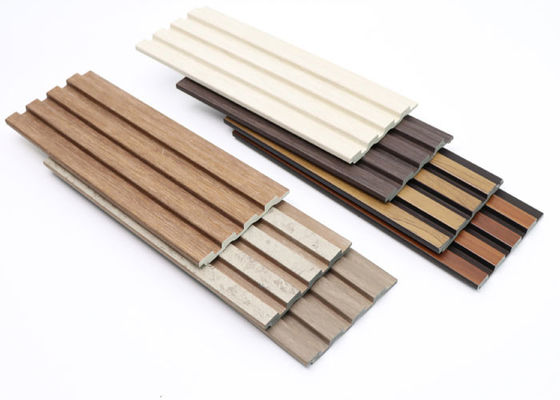 Painel de revestimento interno da parede do picosegundo dos painéis com linha de prata do ouro para o fundo 120x12mm