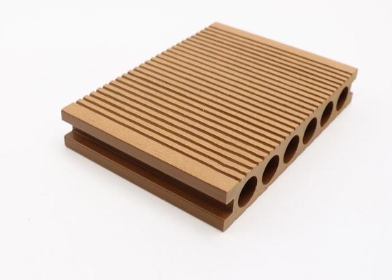 O Decking 3D do bloqueio que grava o Decking composto de WPC telha o revestimento plástico