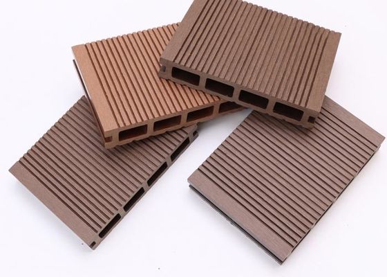 O Decking 3D do bloqueio que grava o Decking composto de WPC telha o revestimento plástico