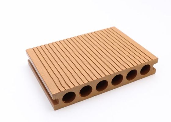 a instalação fácil do Decking de madeira plástico do jardim do revestimento do quadro do couro cru de 140x25mm