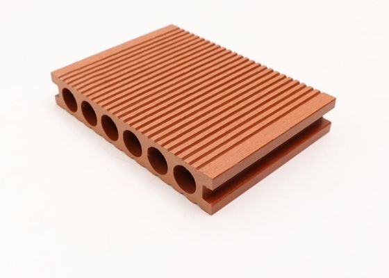 Painel impermeável da parede WPC do PVC do jardim para a anti decoração exterior Eco do deslizamento amigável