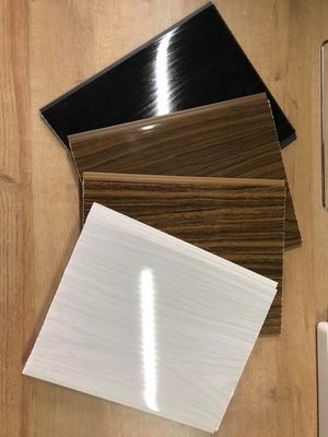 Painel de parede branco puro do teto do PVC de Matte White do painel do PVC da placa estratificada do teto do PVC