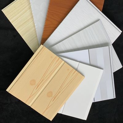 Painel de parede branco puro do teto do PVC de Matte White do painel do PVC da placa estratificada do teto do PVC