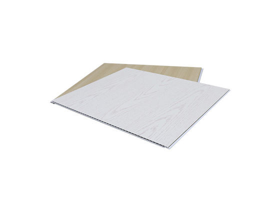 Revestimento de bambu decorativo interior da parede do PVC à prova de fogo