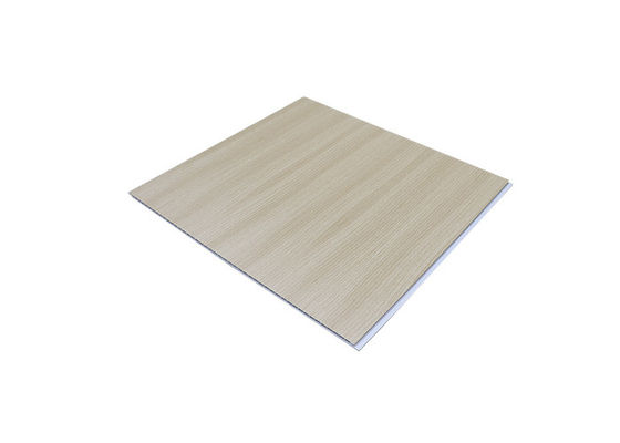 Revestimento de bambu decorativo interior da parede do PVC à prova de fogo