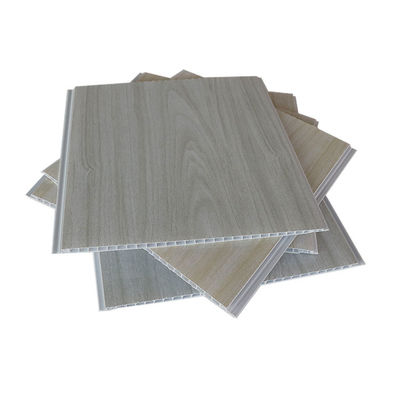 Painel de teto imprimindo interno lustroso alto do PVC da madeira 250x8mm para sul - americano