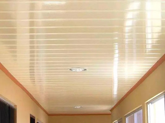 Folha plástica do teto do PVC do painel de teto do material de construção do painel do teto do PVC