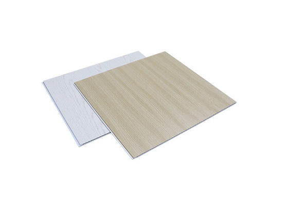 Espessura projeto interior do tijolo dos painéis de parede do PVC da laminação de 4.5mm - de 15mm