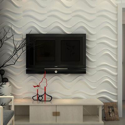 painel decorativo da parede do PVC do painel da decoração da parede interior de painel de parede 3D moderno