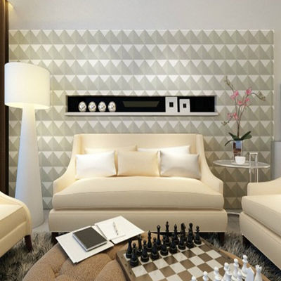 Painel de parede do PVC dos painéis de parede 3D de Art Wall Panel Geometric Decorative 3D