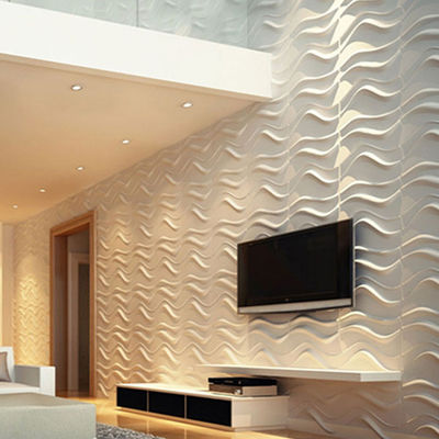 Painel de parede do PVC dos painéis de parede 3D de Art Wall Panel Geometric Decorative 3D