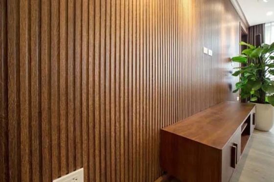 Os painéis de parede interiores revestidos UV laminados do PVC a isolação térmica