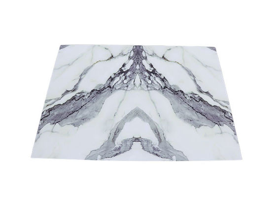 painéis plásticos decorativos de 1.22x2.8mx3mm para impermeável lustroso alto luxuoso das paredes