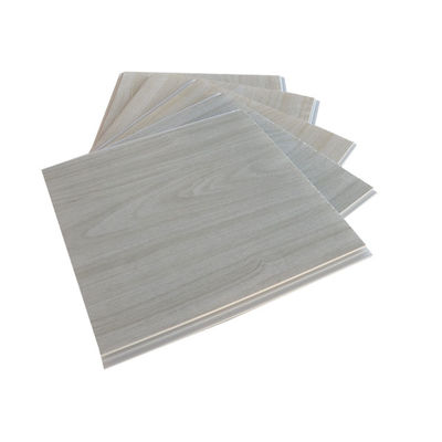 Fácil instale a decoração interna à prova de fogo do painel de teto do PVC
