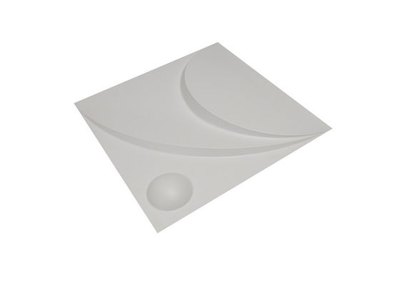 Painel de parede moderno à prova de fogo do PVC 3D de Art Rich Models para a decoração interna