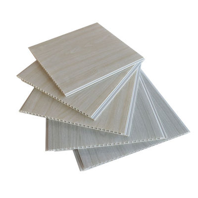 Painel de teto plástico rápido do PVC da resistência de fogo da instalação para interno