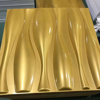 Painéis de parede 3D decorativos exteriores internos