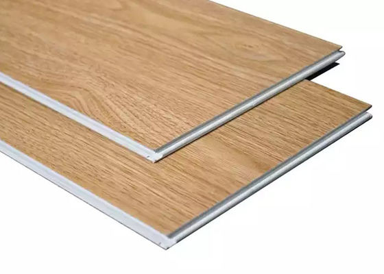 clique de madeira SPC da grão de 180x1220x4mm que pavimenta o revestimento plástico impermeável do PVC