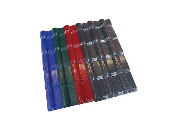 A telha de telhado do PVC de ASA Synthetic Resin corrugou folhas telhando plásticas de UPVC