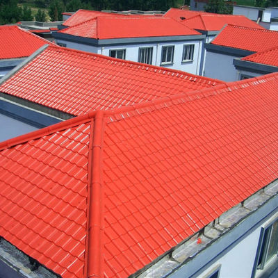 Asa Synthetic Resin Roof Tiles corrugou o telhado da telha do PVC telha folhas telhando plásticas de UPVC