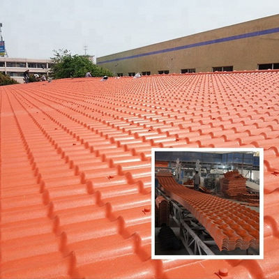 Asa Synthetic Resin Roof Tiles corrugou o telhado da telha do PVC telha folhas telhando plásticas de UPVC