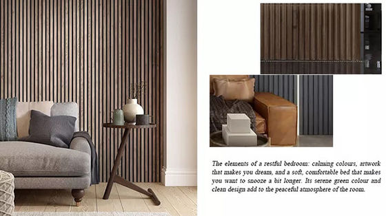 Almofadar de parede interior decorativo picosegundo para espumar painel de parede plástico do picosegundo