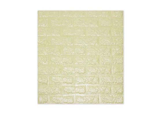 Papel de parede autoadesivo da espuma do PE para a etiqueta da parede da casca e da vara da sala de visitas