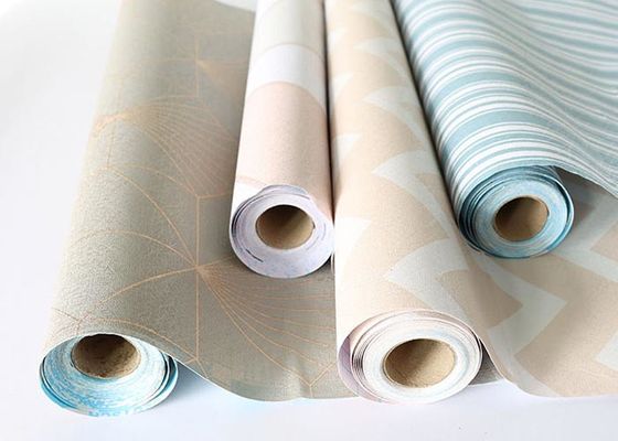 Rolo impermeável 45cm da etiqueta do papel de parede do PVC 60cm decorativos