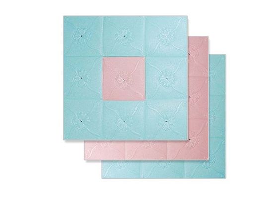 O PE espuma papel de parede impermeável do tijolo 3D das etiquetas da casa da parede para a decoração