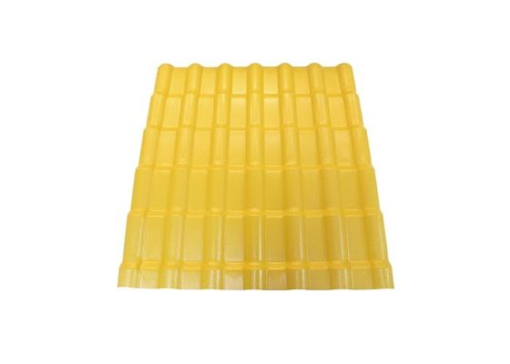 A telha de telhado do PVC da resina plástica fácil instala telhas de telhado para a decoração do telhado da fábrica