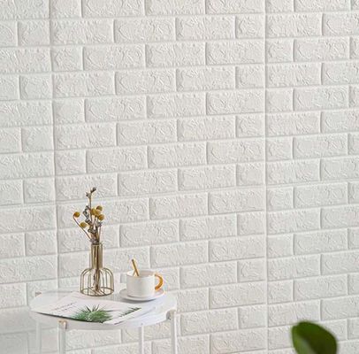 Umidade - casa autoadesiva DIY decorativo 3D do papel de parede da espuma da prova