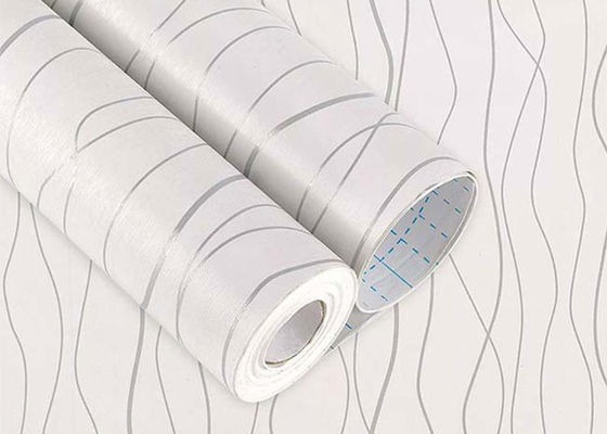 Decoração autoadesiva durável impermeável da casa de Rolls do papel de parede do PVC