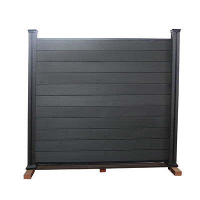 Wpc composto plástico de madeira cerca Panels Waterproof Outdoor 180 * 25mm