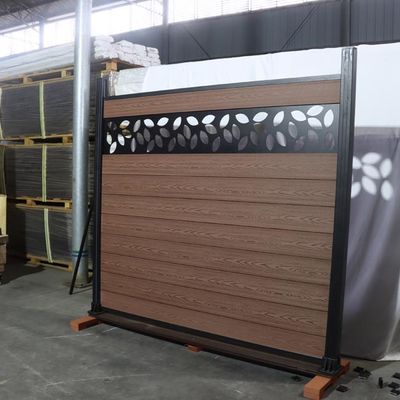 Cerca impermeável Panels For Outdoor de Wpc Mateiral Rotproof