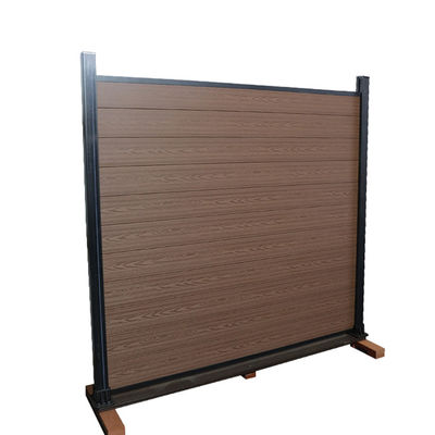 A cerca impermeável Board Fast Install de Wpc clica o sistema para exterior