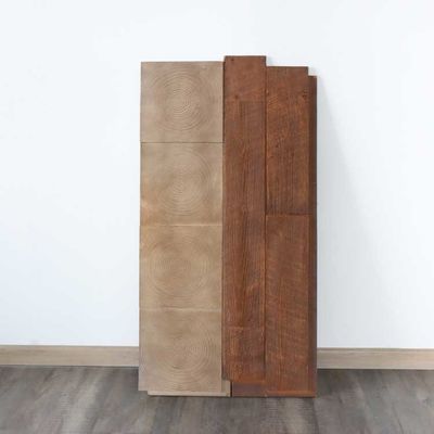 Parede de pedra 1200 * 600mm decorativos do painel um do falso luxuoso do plutônio 100mm