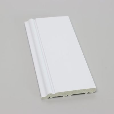 Rodapé branco 2.9m do poliestireno da placa de contorno da parede do OEM picosegundo
