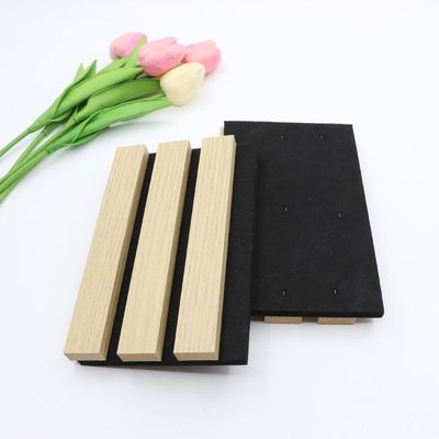 Placa de painéis acústicos de poliéster 3mm - 25mm preto à prova de som
