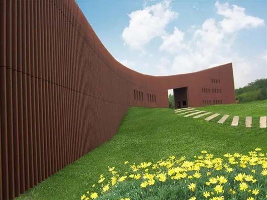 Painéis de parede de fibra de poliéster WPC Co-extrusão exterior Revestimento de parede composto de madeira e plástico