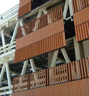 Painéis de parede de fibra de poliéster WPC Co-extrusão exterior Revestimento de parede composto de madeira e plástico
