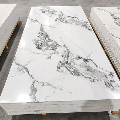 Tabela UV de 1220*2440*3mm, resistente à água, altamente brilhante/laminada, para decoração doméstica