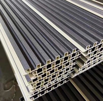 Decoração de interiores à prova de água e à prova de erosão Painéis de parede de PVC WPC